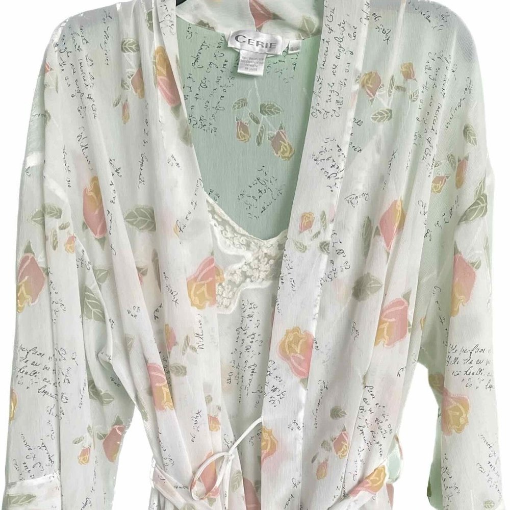Cerie Nighty and Cover-up Robe